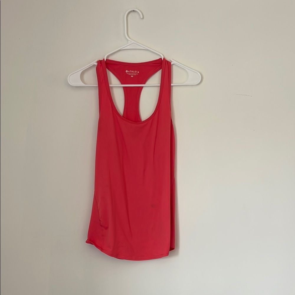 Athleta Pink Sleeveless Tank Top